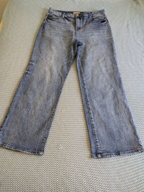KUT Sienna Wide Leg Hi-Rise Jeans Sz 14